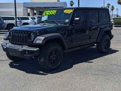 2021 Jeep Wrangler Unlimited Willys 4x4